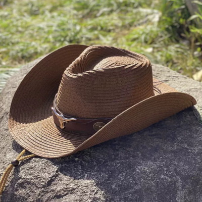 Nón mũ cói cao bồi phong cách Hàn Quốc dành cho cả nam và nữ. Thiết kế đẹp, màu trắng kem nâu nhạt nâu dậm. Kiểu dáng gập gọn tiện lợi.    * Sản phẩm mang phong cách Hàn Quốc Dona25060101