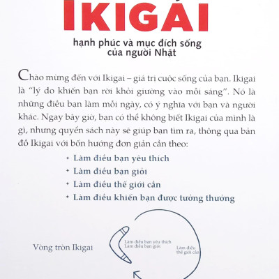 Hiểu Và Ứng Dụng Nhanh - Triết Lý IKIGAI (Tái Bản)