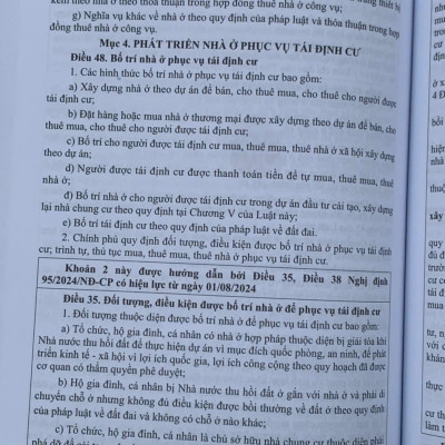 Tra Cứu, Chỉ Dẫn Áp Dụng Luật Đất Đai 2024 Và Luật Nhà Ở 2023