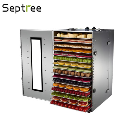 Máy sấy thực phẩm chuyên nghiệp dung tích 100 lít, 16 khay thương hiệu Mỹ cao cấp Septree ST-02 - Hàng Nhập Khẩu