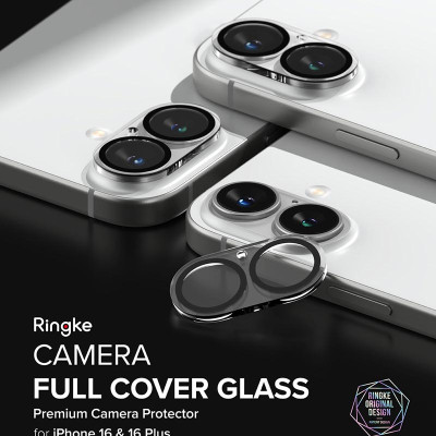 Dán cường lực full camera cho iPhone 16 Pro Max / 16 Pro / 16 Plus / 16 RINGKE Camera Full Cover Glass - Hàng Chính Hãng
