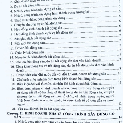 Pháp luật về môi giới, đầu tư kinh doanh bất động sản, đất đai và nhà ở