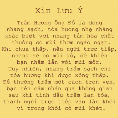 Nhang Trầm Hương 30cm, Loại Lắng Đọng, Nhang Sạch Thuần Thiên Nhiên