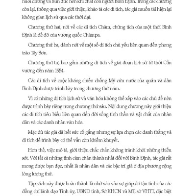 Bình Định Danh Thắng Và Di Tích