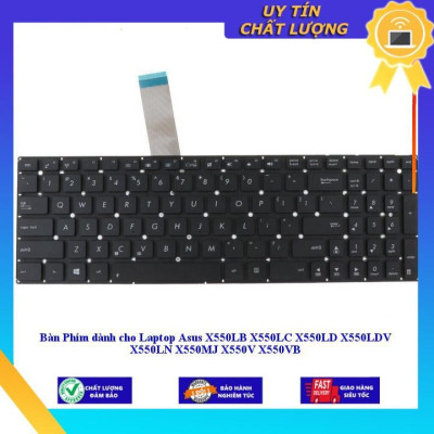 Bàn Phím dùng cho Laptop Asus X550LB X550LC X550LD X550LDV X550LN X550MJ X550V X550VB - Hàng Nhập Khẩu New Seal