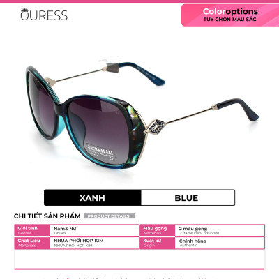 Kính mát sw8007 chống uv thời trang nữ cá tính siêu bền OURESS