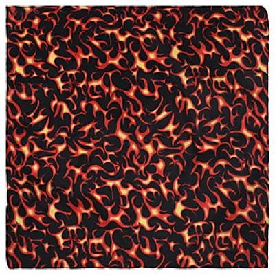 Bộ sưu tập khăn vuông bandana khăn hip hop ngọn lửa các loại (54x54cm)