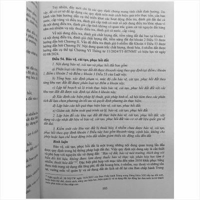 Sách Bình Luận Khoa Học Luật Đất Đai 2024 – TS. Bùi Đức Hiển – TS. Trần Văn Biên (V2484D)