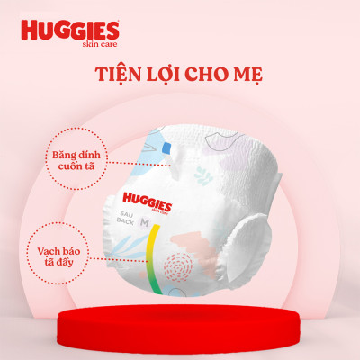 Tã/bỉm quần HUGGIES SKINCARE gói JUMBO size XXXL 22+6 miếng