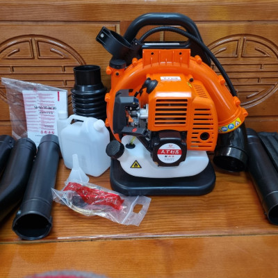 Máy thổi lá chạy xăng- Máy thổi lá đeo vai, máy thu gom lá cây YINGQI EB808