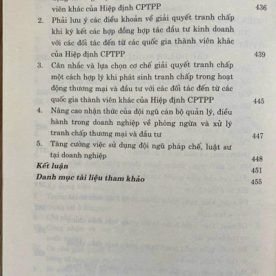 Cơ chế giải quyết tranh chấp thương mại và đầu tư