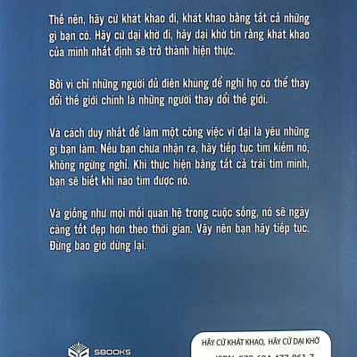 Hãy Cứ Khát Khao Hãy Cứ Dại Khờ