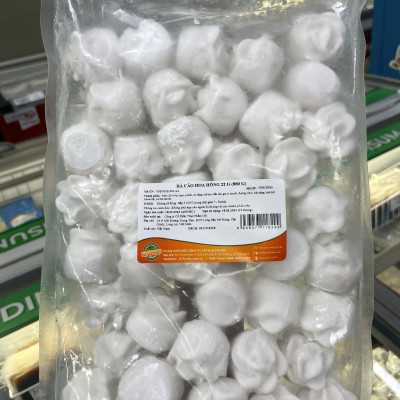 Há cảo hải sản hoa hồng 880gr