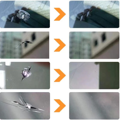 Phụ Kiện Keo Gắn Kính Chắn Gió Ô TÔ Chống Nứt Tiện Dụng/Keo sửa chữa vết nứt kính ô tô/keo dán vết nứt