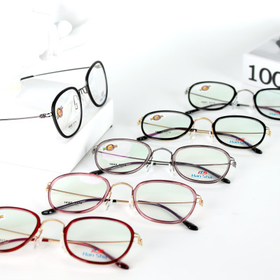 Gọng kính ( nữ ) nhựa phối càng kính hợp kim siêu nhẹ siêu bền OURESS - TRHK 9374