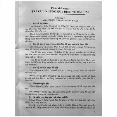 Sách Phương Pháp Xác Định Giá Đất, Bảng Giá Đất Và Định Giá Đất Cụ Thể theo Nghị định số 71/2024/NĐ-CP (V2459T)