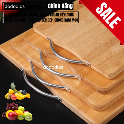 [LOẠI TUYỂN CHỌN XỊN] Thớt Tre Cao Cấp kích thước 30cmx20cm và 24cmx34cm dày 2cm An toàn vệ sinh - Chính hãng dododios