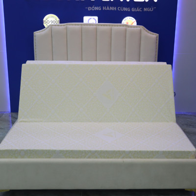 Nệm Bông Ép Aroma Fiber dày 10cm