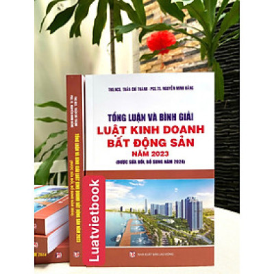 Tổng Luận Và Bình Giải Luật Kinh Doanh Bất Động Sản Năm 2023 ( Được sửa đổi, bổ sung năm 2024 ) 