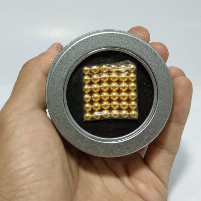 Nam Châm Bi Từ Tính Neko Chengjie Magnetic Material (Size 5mm Gold)