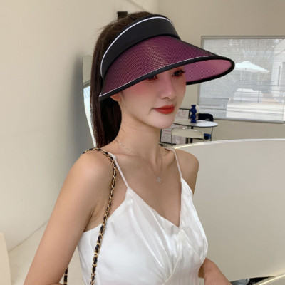 Mũ rộng vành chống nắng chống uv nửa đầu cao cấp, nón nửa đầu nữ