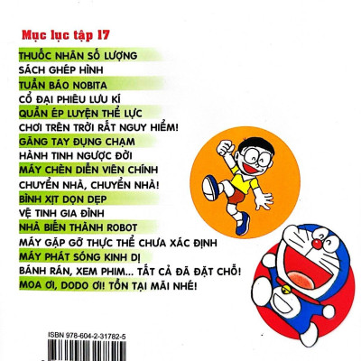 Doraemon - Chú Mèo Máy Đến Từ Tương Lai Tập 17 (Tái Bản 2023)