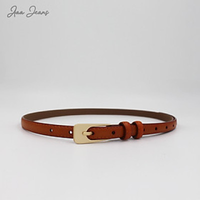 Dây Lưng Nữ Bản Nhỏ 1.5cm Da Thật Aaa Jeans