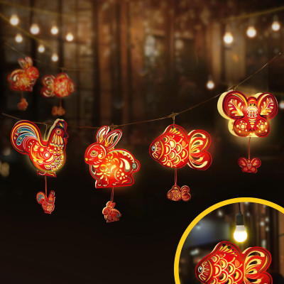 Set 4 chiếc Chụp đèn trang trí Ký ức xanh IKACHI - Trang trí nhà cửa, ban công