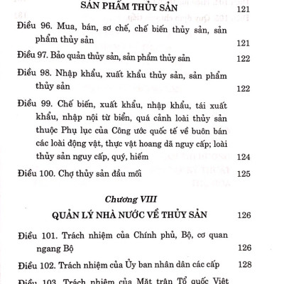 Luật thủy sản