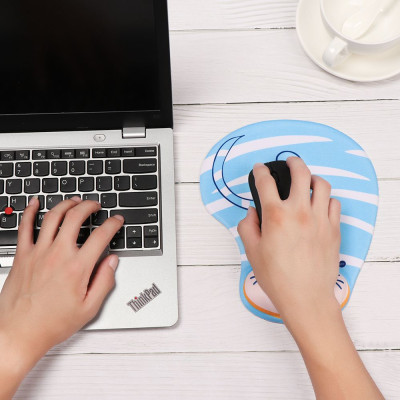 Miếng Lót Chuột Có Đệm 3D Mouse Pad Shin Áo Đỏ – Hàng Nhập Khẩu