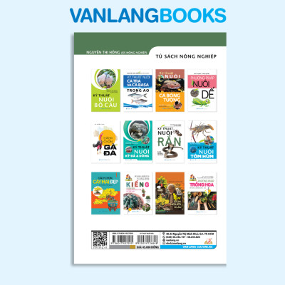 Kỹ Thuật Nuôi Rắn Ri Voi, Hổ Trâu, Hổ Mang - Vanlangbooks