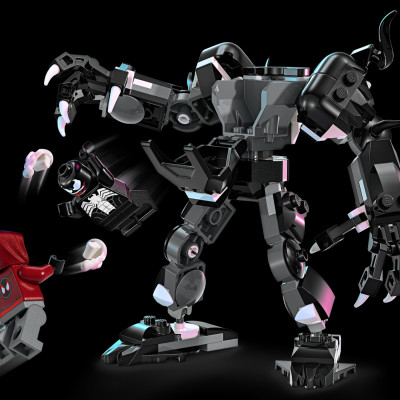 Đồ Chơi Lắp Ráp Chiến Giáp Venom - Venom Mech Armor Vs. Miles Morales - Lego Marvel 76276 (134 Mảnh Ghép)