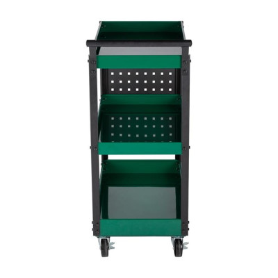 Kệ đồ nghề Sata 95222B Xe Đẩy Dụng Cụ Linh Kiện 3 Tầng