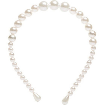 Băng đô cài tóc đính ngọc trai nhỏ phong cách Hàn Quốc