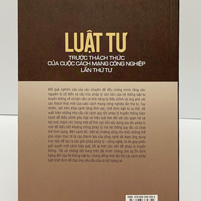 Luật tư trước thách thức của cuộc cách mạng công nghiệp lần thứ tư (Sách chuyên khảo)