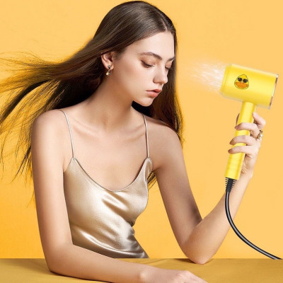  Sấy tóc con vịt vàng   mini , phụ kiện làm đẹp không thể thiếu của chị e phụ nữ