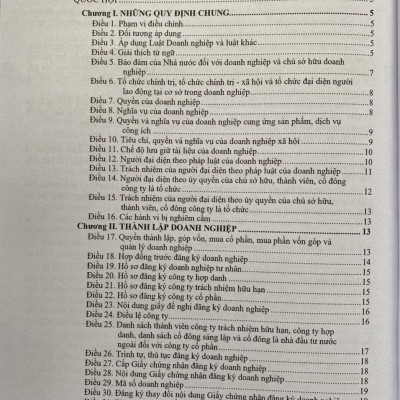 Luật Doanh Nghiệp Và Văn Bản Hướng Dẫn Thi Hành 