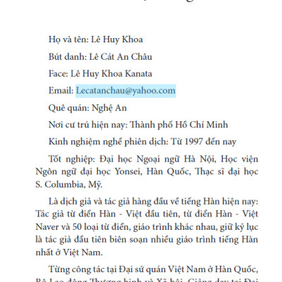 Cẩm Nang Kỹ Năng Nghề Phiên Dịch