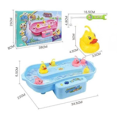 Bộ đồ chơi câu vịt nam châm cao cấp có nhạc cho bé - Trò chơi vui nhộn giúp bé năng động 