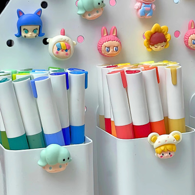 Nam châm siêu mạnh hít tủ lạnh Dola Home Baby khóc, hộp mù blind box, đính thời khóa biểu, sticker, giấy note, decor phòng ngủ