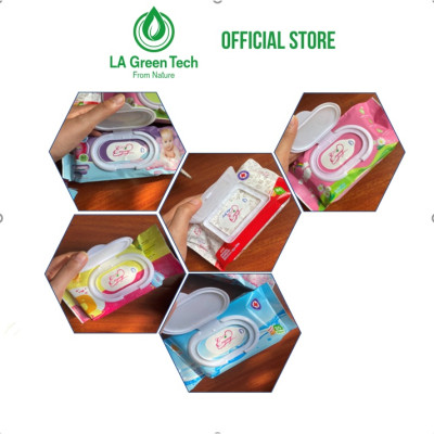 Khăn ướt baby Enjoy 50 tờ hương Aloe vera mềm mại, dưỡng ẩm, tiện dụng, đạt chuẩn sức khỏe SGS - Gói 50 tờ