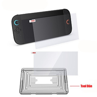 Kính Cường Lực bảo vệ màn hình chống vân tay cho Nintendo Switch 2 - Hàng Chính Hãng