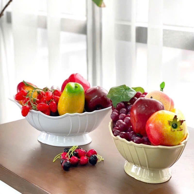 Bát dĩa thuyền  đựng gà cúng nguyên con, đựng hoa quả bằng nhựa sang trọng và đẹp