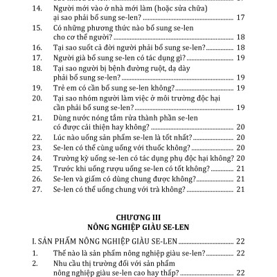 Kỹ Thuật Trồng Trọt Và Chăn Nuôi Giàu Selen