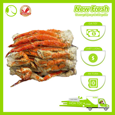 [GIAO NHANH HCM] Chân Cua Hoàng Đế Nga Hấp thịt nhiều săn chắc - 1 Bộ 1.5Kg