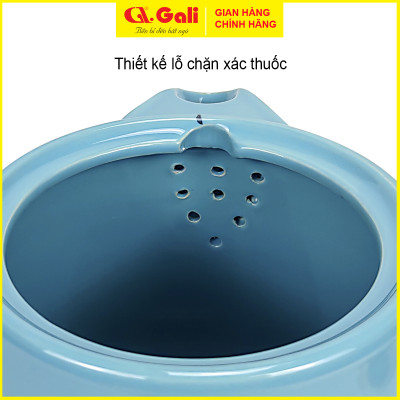 Ấm Sắc Thuốc Gali GL-1800, dung tích 3,3L đa chức năng nấu các loại thuốc Bắc, Nam, Thảo Dược,... thân bằng gốm sứ cao cấp chịu nhiệt tốt. Bảo hành chính hãng. Siêu Sắc Thuốc, Ấm Nấu Thuốc