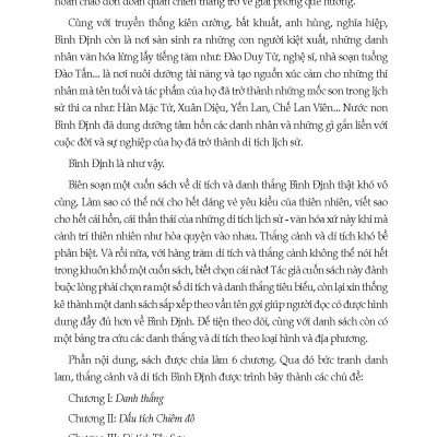 Bình Định Danh Thắng Và Di Tích