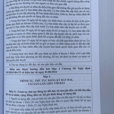 Tra Cứu, Chỉ Dẫn Áp Dụng Luật Đất Đai 2024 Và Luật Nhà Ở 2023
