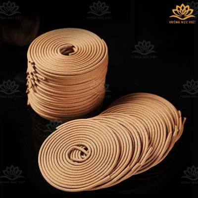 Nhang Khoanh Trầm Hương Tự Nhiên Sạch - 100% Organic Giúp Tinh Thần Thư Giãn, Giảm Căng Thẳng Với Hương Thơm Dịu Nhẹ (100G)
