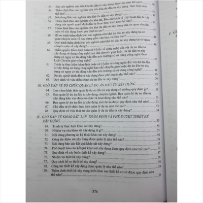 Sách Giải Đáp Những Vướng Mắc Trong Công Tác Quản Lý Dự Án và Chi Phí Đầu Tư Xây Dựng Công Trình (Dành cho chỉ huy trưởng thiết kế thi công nghiệm thu xây dựng công trình - V2212D